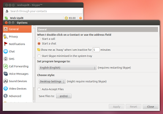 Skype fixed theme 64bit Ubuntu