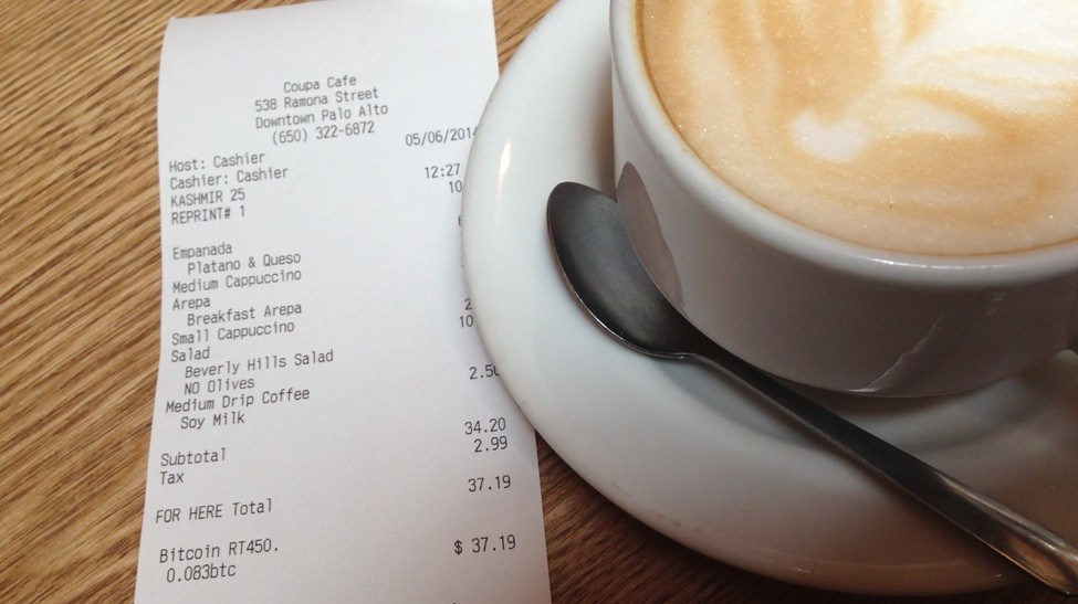 The caffeinated grail: I finally bought a hot cup of coffee for Bitcoin.